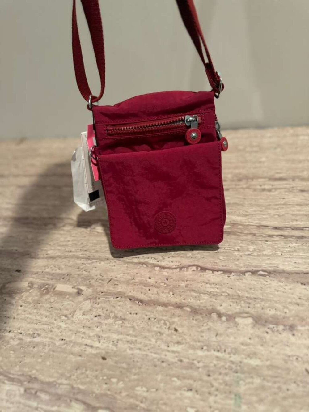 Kipling New Eldorado Crossbody Bag in Red
